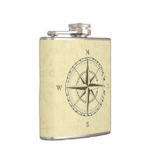 Nautical Compass Roos Ivory Heupfles (Rechts)