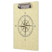 Nautical Compass Roos Ivory Klembord (Links)