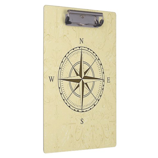  Nautical Compass Roos Ivory Klembord (Rechts)
