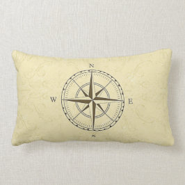  Nautical Compass Roos Ivory Kussen