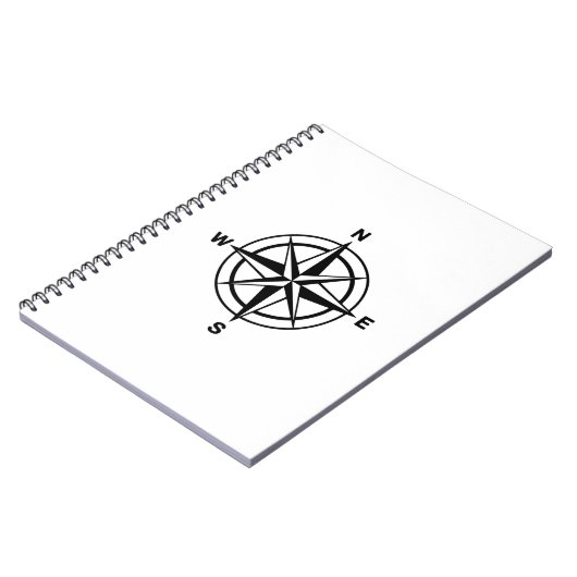 Nautical Compass Roos Notitieboek (Linkerzijde)