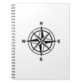 Nautical Compass Roos Notitieboek (Voorkant)