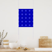 Nautical Compass Roos Poster (Keuken)