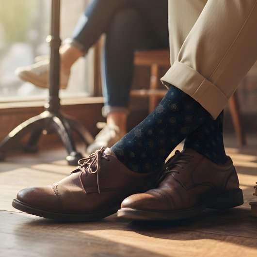 Nautical Compass Rose  Sokken