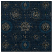 Nautical Compass Rose  Stof (Close Up)