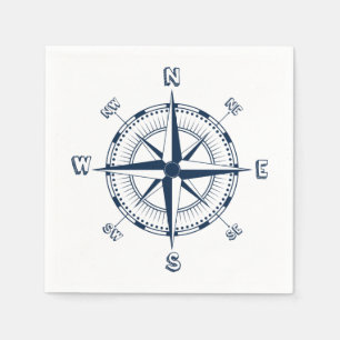 Nautical Compass Servet