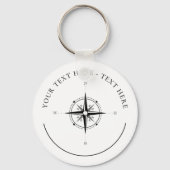 Nautical Compass Sleutelhanger (Voorkant)