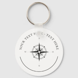 Nautical Compass Sleutelhanger