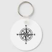 Nautical Compass Sleutelhanger (Voorkant)