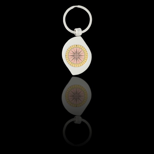  Nautical Compass Sleutelhanger