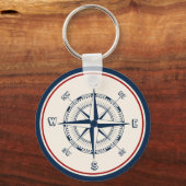 Nautical Compass Sleutelhanger (Voorkant)