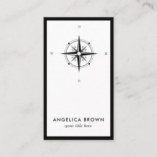 Nautical Compass Visitekaartje