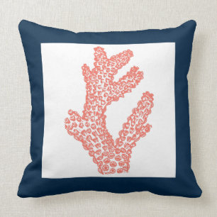 Nautical Coral Pillow Kussen