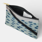 Nautical cosmetic pouch etui (Open)