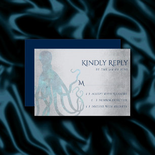 Nautical Cosmic Octopus Marina Zee Life Thed RSVP Kaartje
