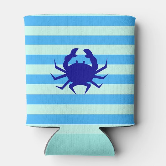 Nautical Crab Wedding for Koelbox Blikjeskoeler (Achterkant)