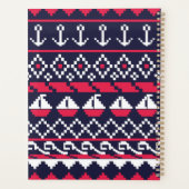 Nautical Cross stitch Planner (Achterkant)