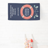 Nautical Cruise Decor Stateroom Deurbord Spandoek (Insitu)