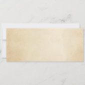 Nautical Cruise Ship boarding Pass Weddenschap Kaart (Achterkant)