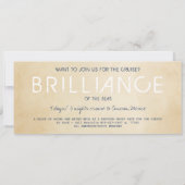 Nautical Cruise Ship boarding Pass Wedding Invite (Achterkant)