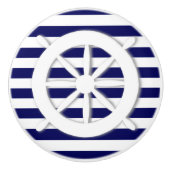 Nautical Custom bij verzendwiel Keramische Knop (Voorkant)