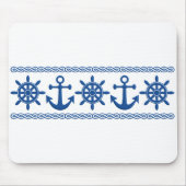 Nautical custom mousepad muismat (Voorkant)