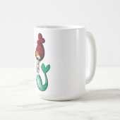 Nautical Day of the Dead Mermaid Koffiemok (Voorkant rechts)