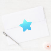 Nautical decor - Deep Waters Ster Sticker (Envelop)