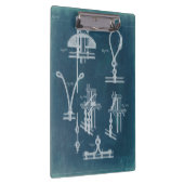 Nautical Detail blauwdruk IV Klembord (Rechts)