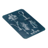 Nautical Detail blauwdruk IV Magneet (Rechterzijde)