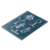 Nautical Detail blauwdruk IV Notitieboek (Linkerzijde)