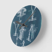 Nautical Detail blauwdruk IV Ronde Klok (Hoek)