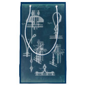 Nautical Detail Blueprint IV Klein Cadeauzakje (Voorkant)