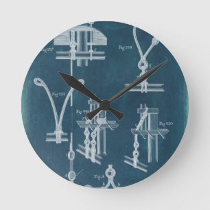 Nautical Detail Blueprint IV Ronde Klok