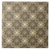 Nautical Diamond Pools & Stripes Pattern Tegeltje (Voorkant)