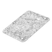 Nautical Doodle Magneet (Linkerzijde)