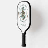 Nautical Family Matching Beach House Anchor Pickleball Paddle (Links)