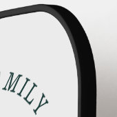 Nautical Family Matching Beach House Anchor Pickleball Paddle (Links Detail)