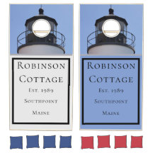 Nautical Family Name Date Beach House Weddenschap