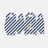 Nautical Favor Box Bedankdoosjes (Uitgevouwen)