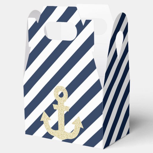 Nautical Favor Box Bedankdoosjes (Geopend)