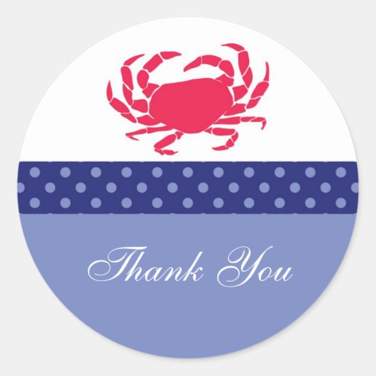 Nautical Favor Sticker (Voorkant)