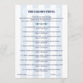 Nautical Feit of Fictie Game (Downloadbare) kaart (Voorkant)