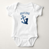 Nautical First Birthday Shirt (Voorkant)
