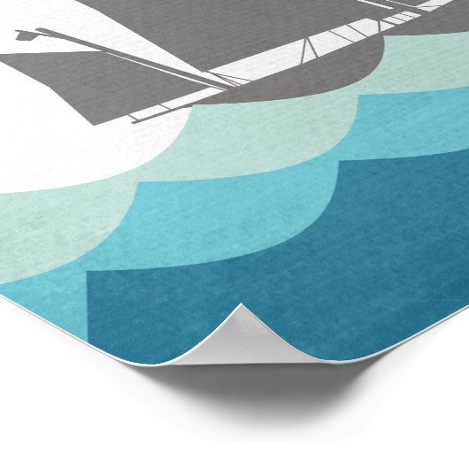 Nautical Fishers of Mannen Poster Art Decor Matthe (Hoek)