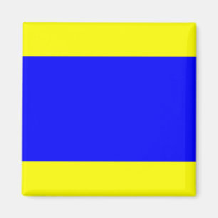 Nautical Flag "D" Delta Magnet
