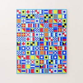 Nautical Flag Double Puzzle Legpuzzel