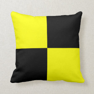 Nautical Flag "L" Lima Pillow Kussen
