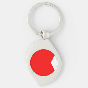 Nautical Flag Letter B (Bravo) Sleutelhanger