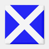 Nautical Flag "M" Mike Magnet (Voorkant)